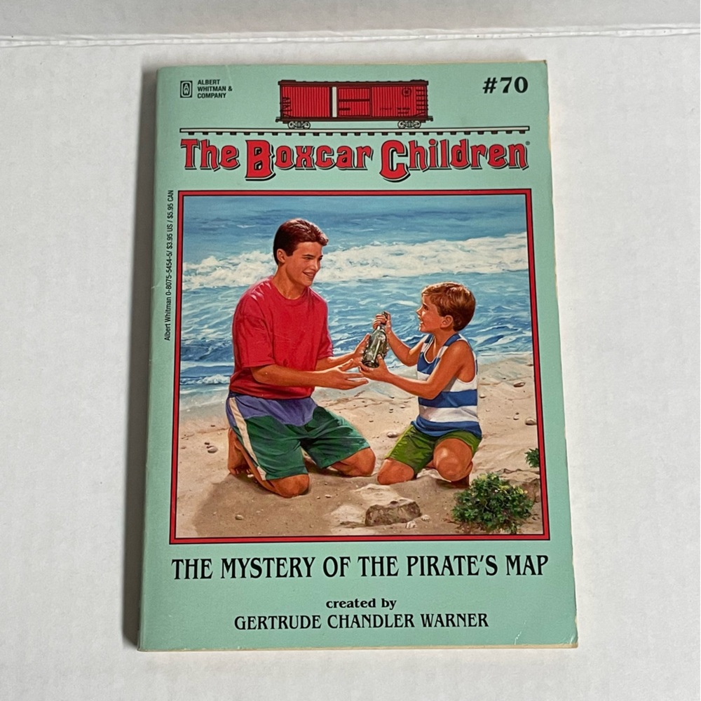 🌸$4🌸 The Mystery of the Pirate’s Map, Boxcar Children book #70 Gertrude Warner